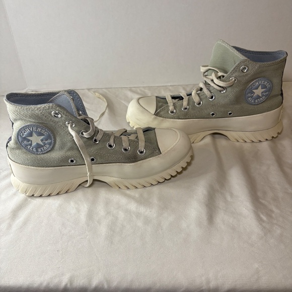 Converse Chuck Taylor 2.0 Lugged Sole Sneakers Summit Sage Ocean Retreat Size 7 - Picture 9 of 12